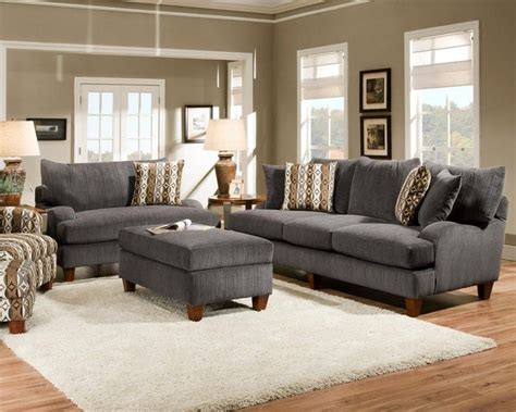graues sofa kombinieren holzboden akzente braun #brown #interior | Salotto grigio, Divani da ...