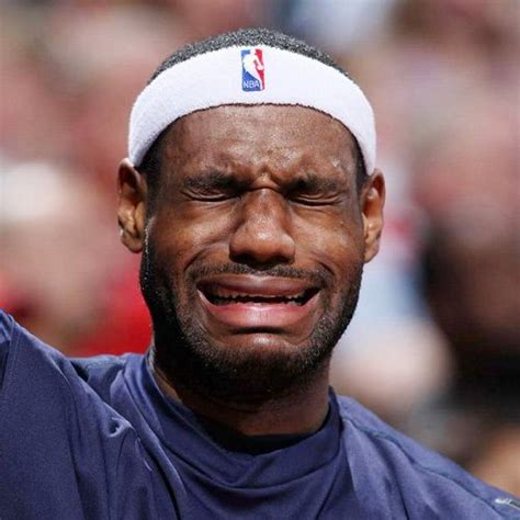 Lebron James Crying Blank Template - Imgflip