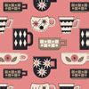 Coffee Mugs in Pink - Spoonflower