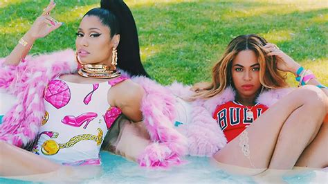 Beyonce & Nicki Minaj "Feeling Myself" Music Video Highlights - YouTube