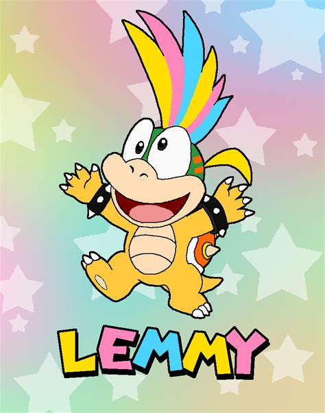 Lemmy Koopa by Rotommowtom on DeviantArt