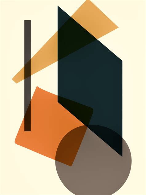 Wall Art Print | Abstract Geometric Art | Europosters