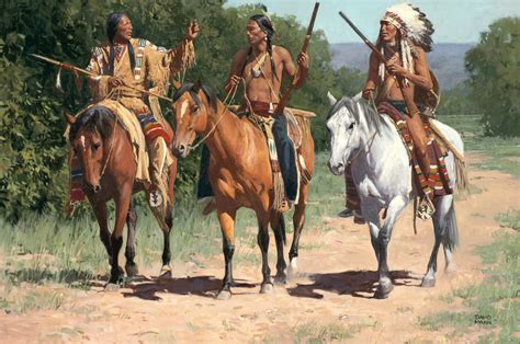 🔥 Download Native American Indian Horse Paintings Art Western Wallpaper by @katelynt24 ...