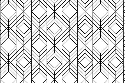 a black and white geometric pattern with lines