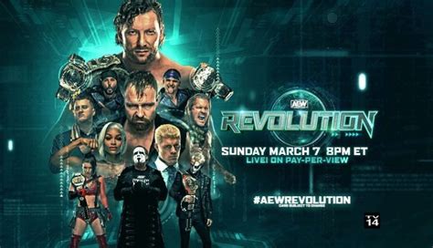 AEW Revolution 2021 poster banner | Inside Pulse