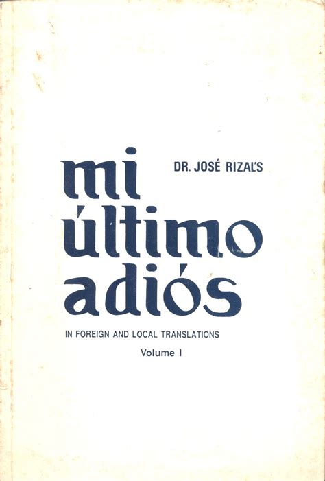 😍 Jose rizal mi ultimo adios. Written Thought Pattern: Poem review of ...