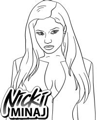 Printable picture of Nicki Minaj