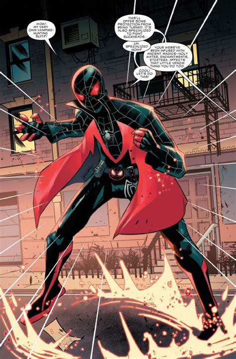 Blade Gifts Miles Morales His Very Own Vampire-Hunting Suit