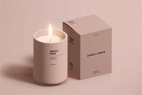 Candle and Box Mockup Set :: Behance