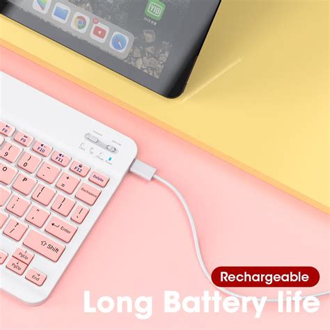 Bluetooth Keyboard For iPad Tablet Wireless Keyboa... – Grandado