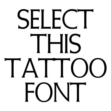 Ancient Roman Tattoo Font Generator Online