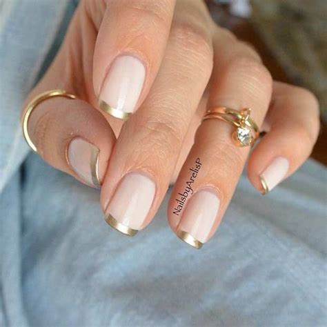 Gold Tip Nails - Essie Gold French Tip Nail Tutorial Youtube | Bitcoin ...