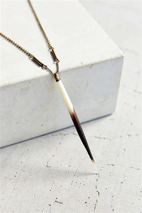 Found + Treasured Porcupine Quill Necklace | Jewelry design, Porcupine quill jewelry, Paper ...