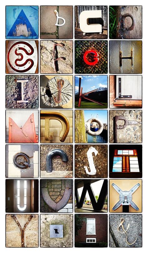 Found type Alphabet Photos, Alphabet Crafts, Alphabet Art, Letter Art, Calligraphy Print ...