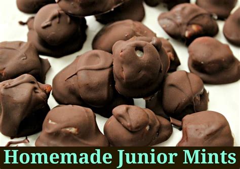 Homemade Junior Mints (Only 4 Ingredients) - The Coconut Mama