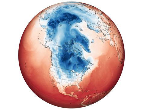 Polar Vortex Nasa World Maps