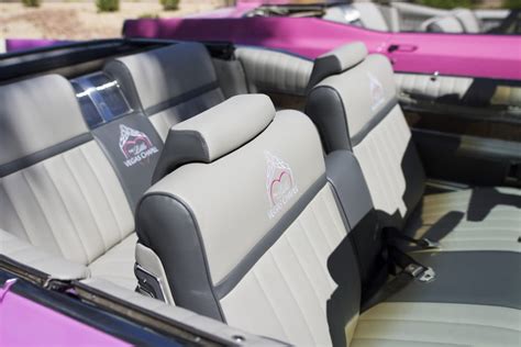 Pink Cadillac Interior | The Little Vegas Chapel