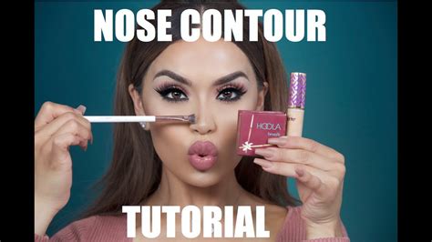 NOSE CONTOURING TUTORIAL | iluvsarahii - YouTube