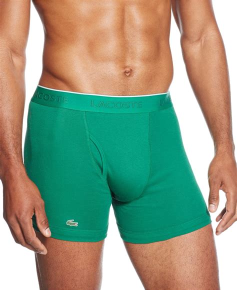 Lyst - Lacoste Men's Boxer Briefs 3-pack in Green for Men