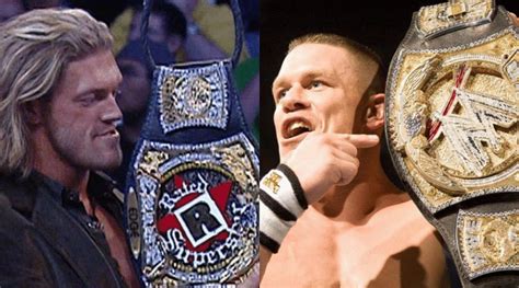 “I hated the spinner belts” – Edge reveals his design for the WWE ...