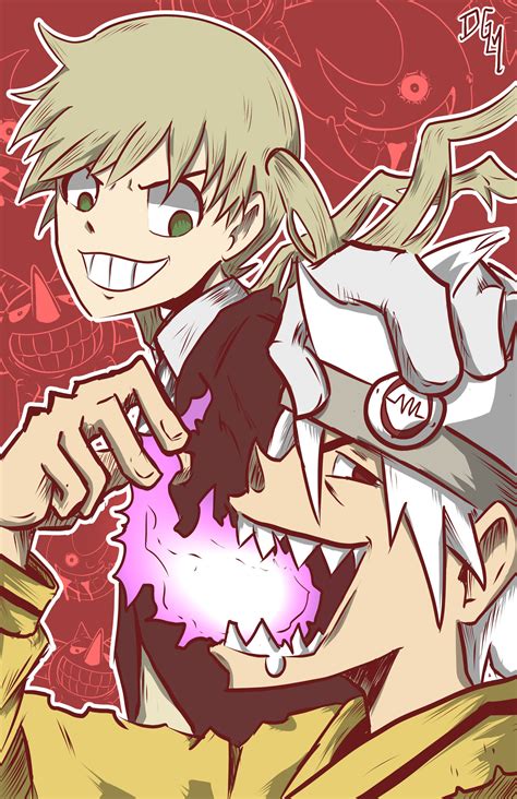 ArtStation - Soul and Maka (Soul Eater) - Fan art