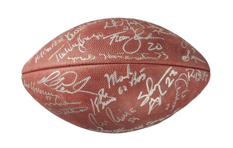 Lot Detail - Chicago Bears Team Signed Super Bowl XX Football With 27 ...