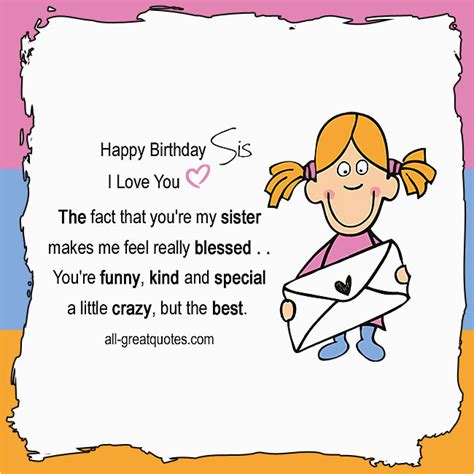 Happy 50th Birthday Sister Card 50th Birthday Poems Sister Just B Cause ...