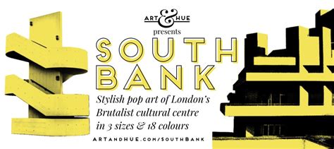 South Bank - Stylish Pop Art Prints - Bespoke Art | Art & Hue