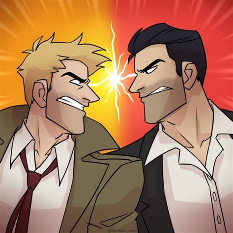 Constantine vs Lucifer Art by Cartoonjunkie on Deviantart | Constantine comic, Epic characters ...