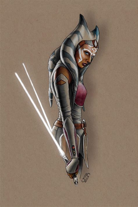 Ahsoka Tano Pop Art