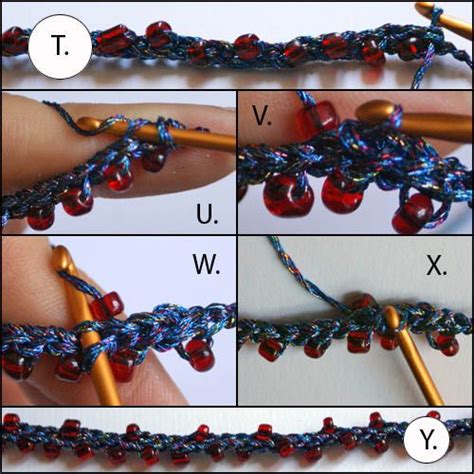 How to Make a Beaded Crochet Necklace | Crochet necklace tutorial, Crochet jewelry patterns ...