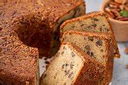 Traditional brown sugar pecan cake, bundt pan | Food Images ~ Creative Market