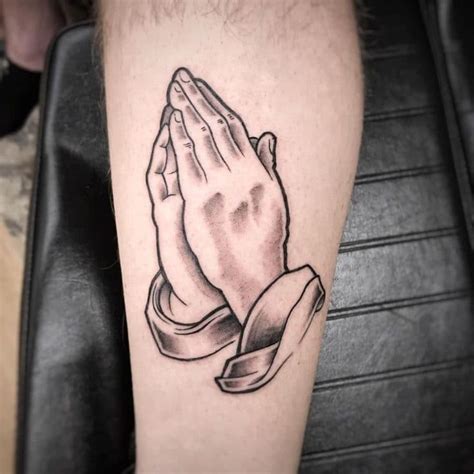 Pin by Dallas on Tattoos | Praying hands tattoo, Hand tattoos, Praying ...