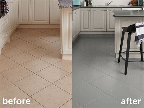 Kitchen Floor Tile Paint Before And After – Flooring Ideas