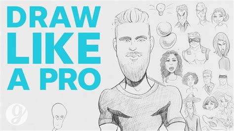 Comic Book Artist Teaches Us How to Draw Like a Pro | GRATEFUL - YouTube