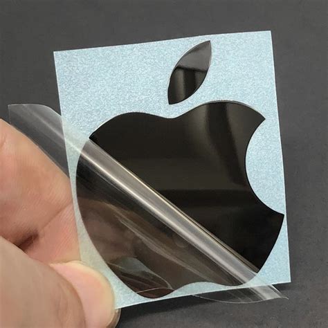 Discover more than 155 iphone logo sticker silver best - tnbvietnam.edu.vn