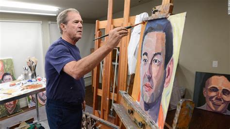 George W. Bush discovers his 'inner Rembrandt' in homage to veterans ...