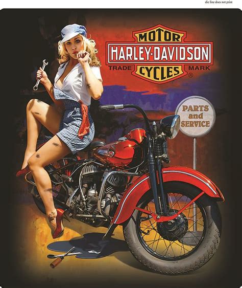 43 best PIN UP HARLEY-DAVIDSON images on Pinterest | Pin up girls, Biker girl and Vintage ...