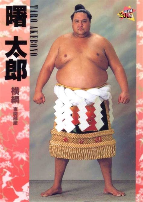 2000 BBM Sumo Kesho Mawashi #4 Akebono Taro | Trading Card Database