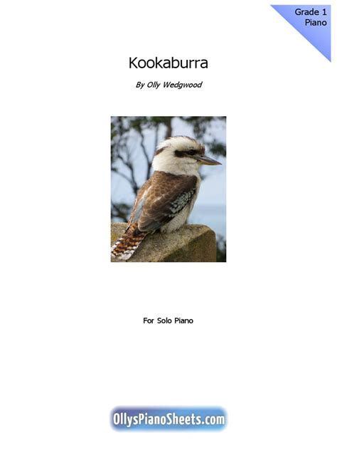 Kookaburra Piano Sheet Music | PDF