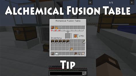 Quickie - Alchemical Fusion Table Tip for Modern Skyblock 2 - YouTube