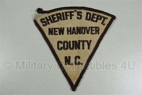 New Hanover County Sheriff's Dept Police patch - origineel | Politie insignes stof | Military ...