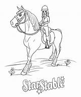 Star Stable Online Mel Kolorowanki sketch template