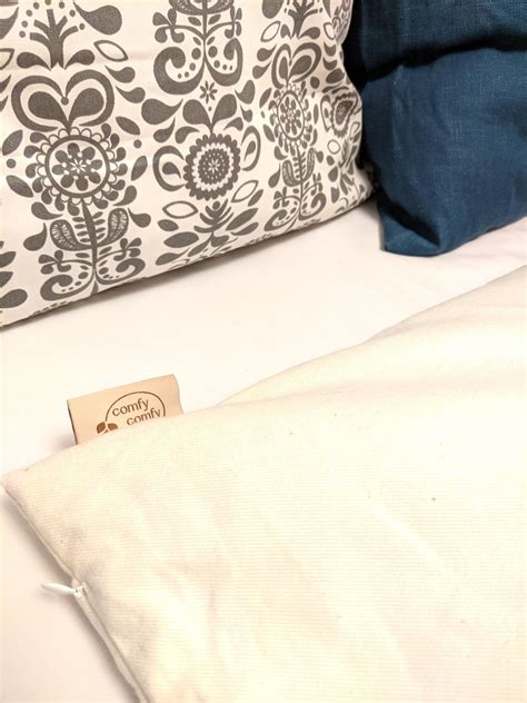 ComfySleep - Organic Buckwheat Hull Pillow | Buckwheat hull pillow, Pillows, Cotton pillow cases