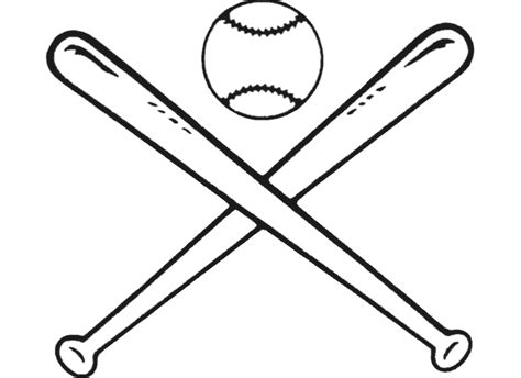 Baseball Bat Outline Baseball Is My Favorite Sport | Bat coloring pages, Baseball bat, Baseball ...