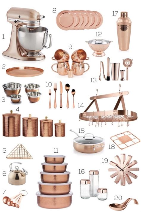 Kitchen Accessories Shopping Guide: Copper! by Albie Knows Interior ...