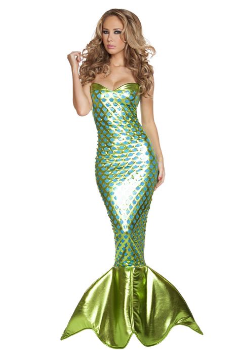 Adult Mermaid Sea Creature Woman Costume | $191.99 | The Costume Land