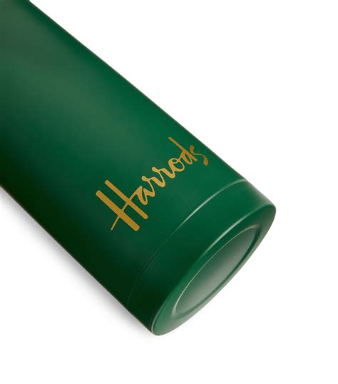 Harrods green Logo Flask (500ml) | Harrods UK