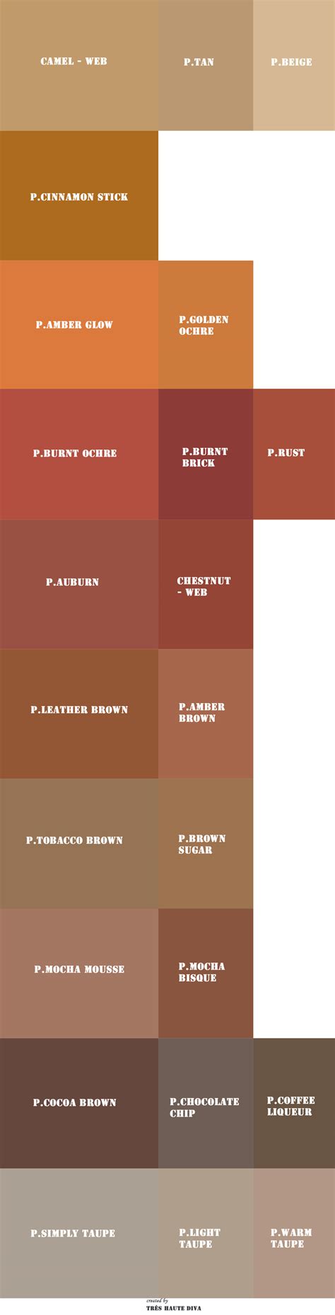 Fine Beautiful Camel Pantone Color 7445