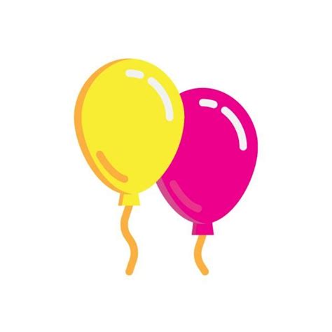 Free Vector Balloons for Birthday Party Celebration